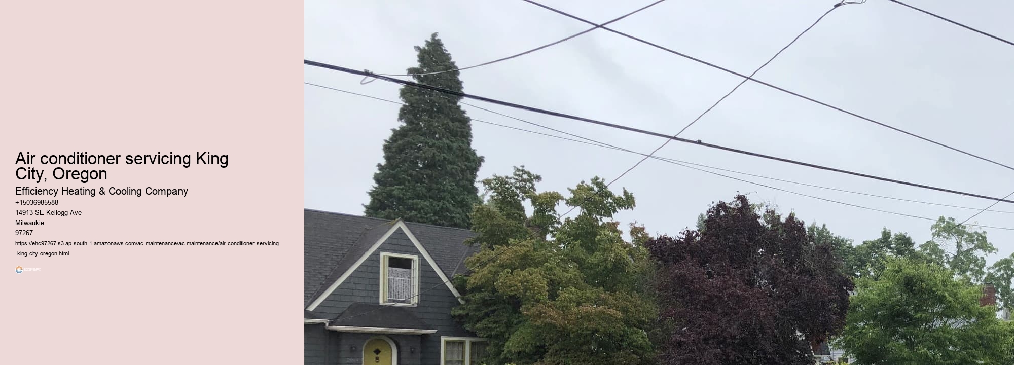 Air conditioner servicing King City, Oregon