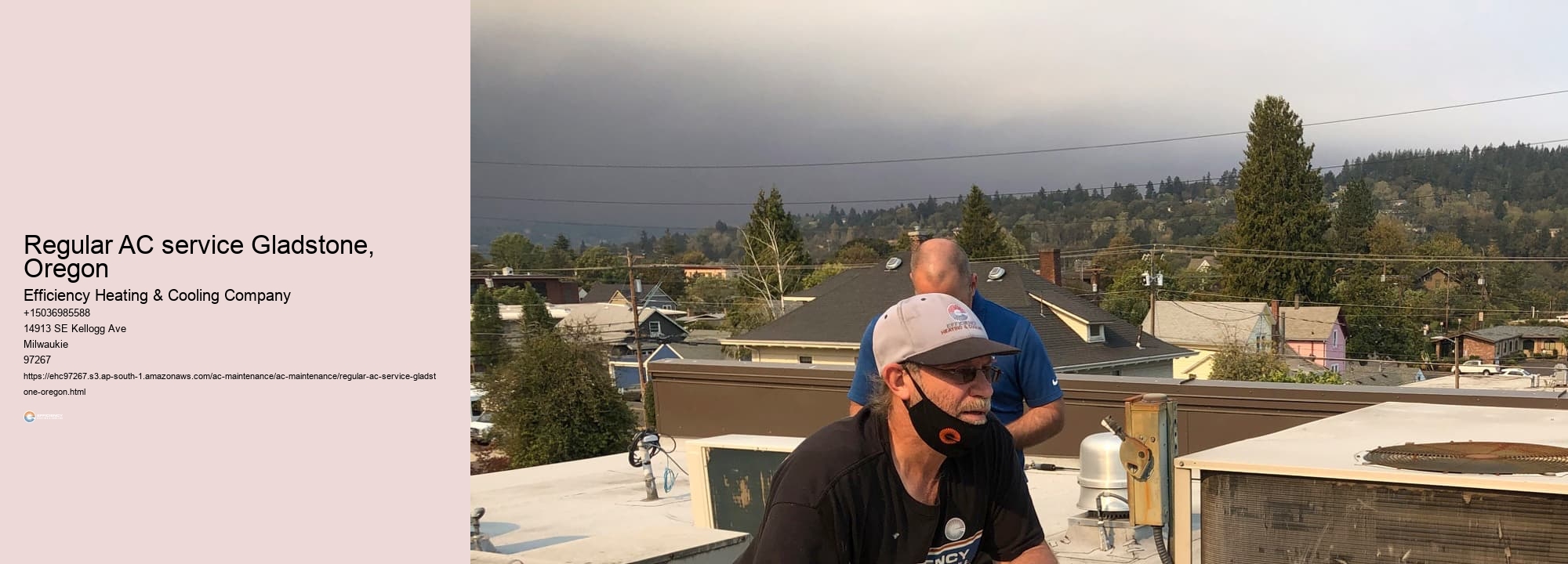 Regular AC service Gladstone, Oregon