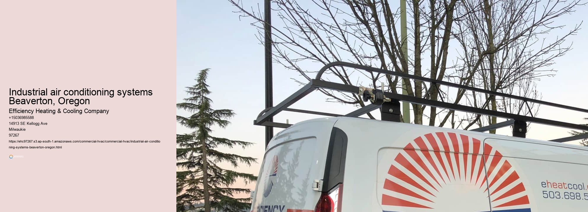 Industrial air conditioning systems Beaverton, Oregon