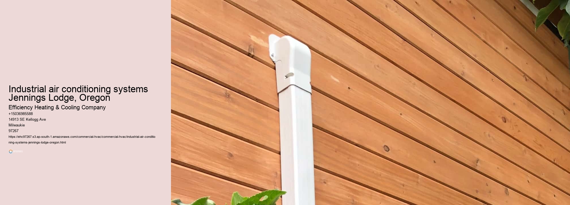 Industrial air conditioning systems Jennings Lodge, Oregon