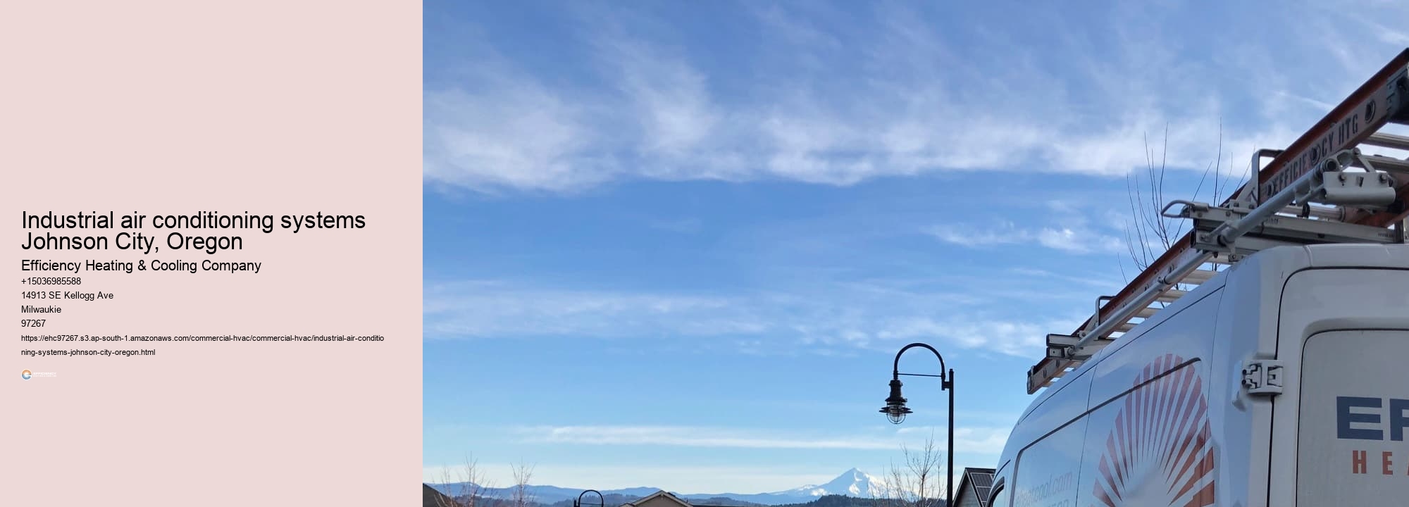 Industrial air conditioning systems Johnson City, Oregon