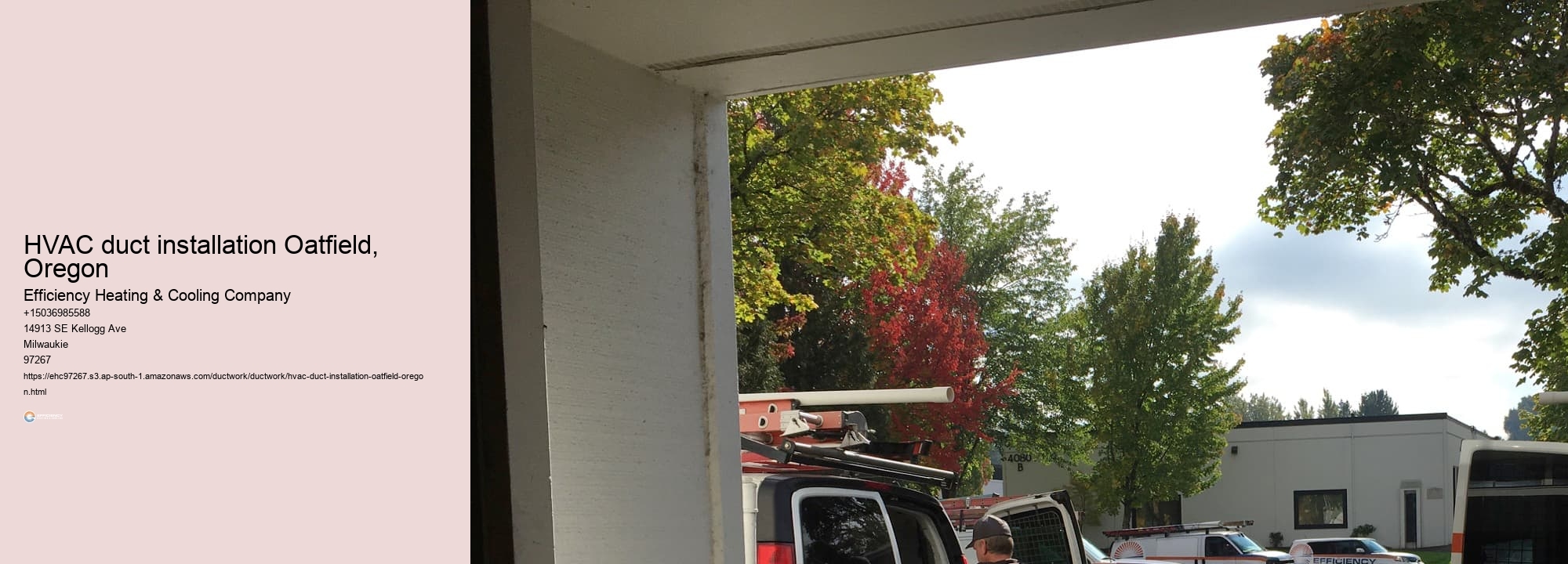 HVAC duct installation Oatfield, Oregon