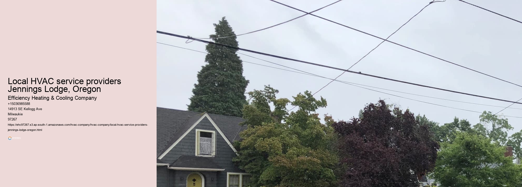 Local HVAC service providers Jennings Lodge, Oregon