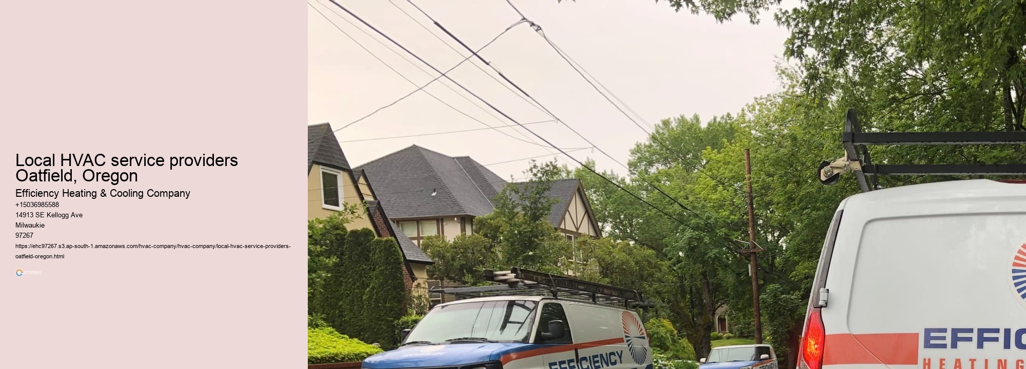 Local HVAC service providers Oatfield, Oregon